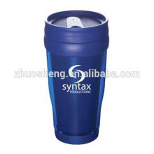 Vaso plástico de vaso plástico personalizadas tazas con publicidad tazas de papel del vaso plástico inserto